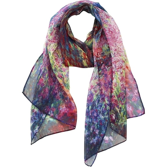 Monet Garden Scarf