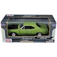 thumbnail image 3 of 1969 Dodge Coronet Super Bee Green 1/24 Diecast Model Car by Motormax, 3 of 3