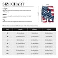 thumbnail image 3 of Salouo fisherman fishing with USA flag Pattern Men's Sleep Pajama Shorts,Pajama Bottoms Elastic Waistband Sleep Pajama Short PJ Shorts for Men-3X-Large, 3 of 6