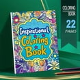 thumbnail image 4 of 2 Pcs Stress Relieving Art Coloring Pages - 22 Premium Detachable Sheets for Adults, Woodland & Sea Themes, A4 Size, Frameable Designs, Micro-Perforated Paper, 4 of 9