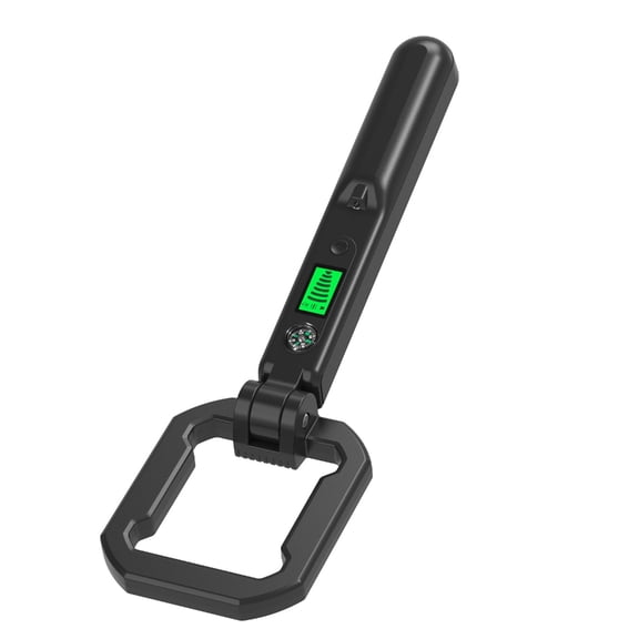 Miiottaa Easy Use Folding Metal Detector Includes Accessories Clip Convenient Carry
