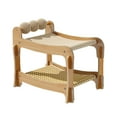 thumbnail image 1 of Cama rascadora para gatos, cojín rascador, cama para dormir, hamaca, apartamento con pelotas, alfombra rascadora para gatos domésticos y gatitos, 1 of 9