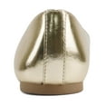 thumbnail image 3 of Soda Kreme Comfortable Basic Shoes Women Ballet Flat Round Toe Gel Insole Gold 9, 3 of 5