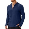 thumbnail image 2 of FNFYFH Men's UPF 50+ Sun Protection Shirts Lightweight Full Zip Hoodie Jacket Long Sleeve Rash Guard Quick Dry Fishing Hiking Performance Shirt, 2 of 9