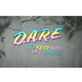 thumbnail image 3 of D.A.R.E to Keep Kids off Drugs Men's Black Tie-Dye Hoodie, 3 of 4