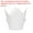 White, variant on Uxcell 50 Pcs Tulip Cupcake Liners Standard Paper Baking Cups Greaseproof Wrapper Disposable Natural
