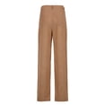 thumbnail image 5 of Arvbitana Women Casual Wide-leg Pants, Solid Color High Waist Loose Trousers, 5 of 8