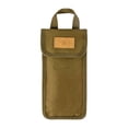 thumbnail image 1 of Bolsa de almacenamiento para estacas de tienda de campaña, bolso de mano, bolsa de mano, estuche reutilizable, bolsa de almacenamiento para clavos de tierra Caqui 22cmx12.5cm, 1 of 9