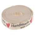 thumbnail image 3 of Cinta de tela Hecha a mano Sunnimix con Corazón de amor Paquete de regalo Decoración artesanal 5 yardas, 3 of 8
