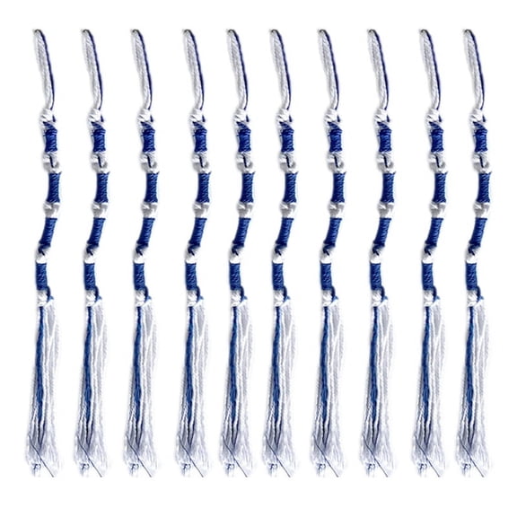 MANNYA 10 Pcs Striped Tassels for Israel Tallit Prayer Shawl Tallit Bethlehem Prayer
