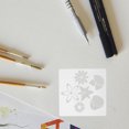 thumbnail image 2 of MasteelfCA 9 Pcs Pochoirs à Fleurs pour Peinture, Modèle de Dessin Réutilisable pour Bricolage, 2 of 8