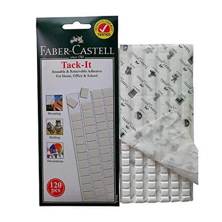 Faber-Castell Reusable Removable Adhesive Tacky Putty White Tack ...