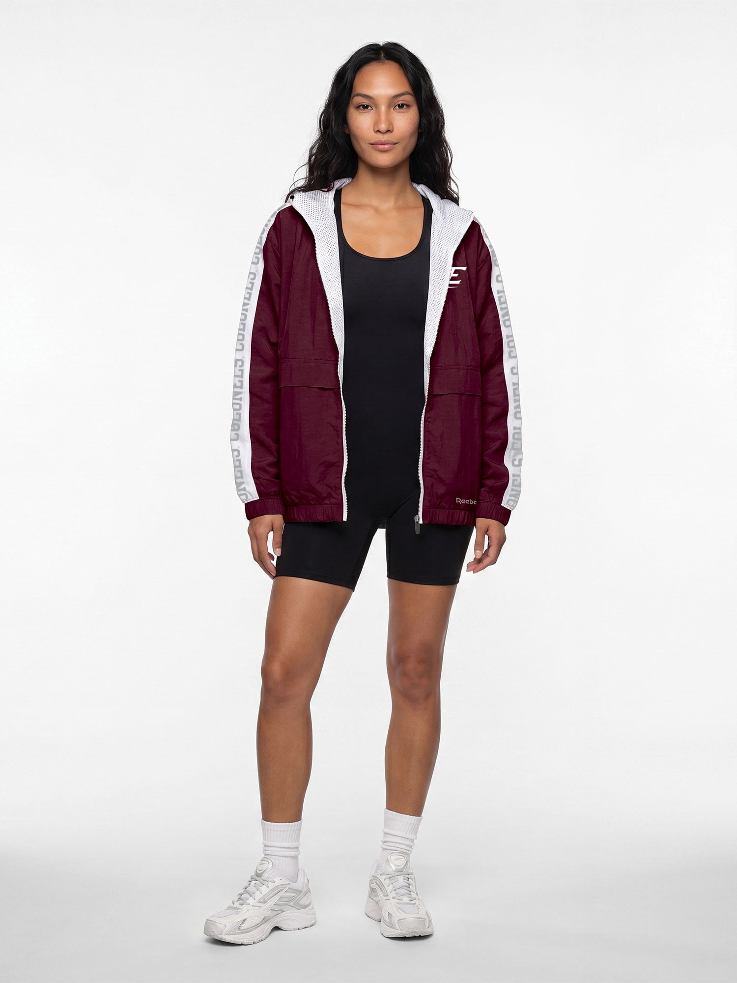 Eastern Kentucky Colonels Reebok Womens Colorblocked Full Zip Jacket