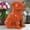 Orange, variant on Hudson Glossy Bulldog Figurine