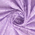 thumbnail image 2 of Zelouf Ravie Foil Lace , Sewing, DIY, Crafts Fabric by the Yard, Vibrant Lilac, 1 Yard, 2 of 3