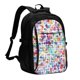 thumbnail image 1 of Fotbe Colorful Watercolor Dots Mochila con Estampado y Puerto USB para Hombre y Mujer, Mochila Antirrobo, Mochila de Viaje, Mochila Escolar, Mochila Universitaria, 1 of 7