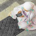 thumbnail image 4 of Non-slip Flannel Prayer Mat For Worship And Travel - Soft Portable Carpet For Ramadan Gift, 4 of 5