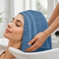 thumbnail image 2 of RIVERSIDE 24 Pack Salon Towel 16x26 Ultra Soft Absorbent Cotton Hand Towels for Salon and Spa - Electric Blue, 2 of 7