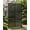 47*72inch 01 - diagonal twill style, variant on Outdoor Privacy Screen, Decorative Metal Privacy Panel with Palm Leaf Cutout, Freestanding Garden Divider for Patio, Balcony, Poolside, Black