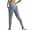 Blue, variant on Levmjia Women's Yoga Pants Fashion Casual High Waisted Solid Color Elastic Waist Sports Fitness Pocket Loose Pants Vacation Daily Wear