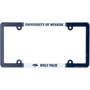 Angle View: Nevada Wolf Pack WinCraft Team License Plate Frame