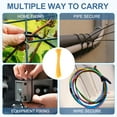 thumbnail image 6 of Cable Zip Ties Self-Locking Nylon Wire Tie Wraps Heavy Duty Cord Management Yellow 12 Inch, 6 of 6