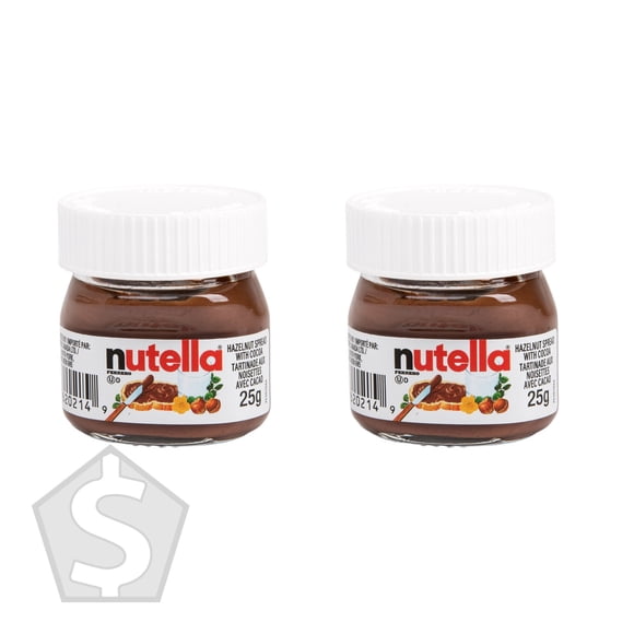 Nutella Mini Jars, 64 × 25 g - Pack of 2