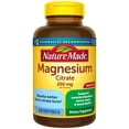 thumbnail image 1 of Suplemento de citrato de magnesio Nature Made 250 mg 120 cápsulas blandas, 1 of 8