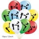 thumbnail image 4 of Globos de látex con helio y papel de aluminio para fútbol, decoraciones para fiestas de cumpleaños, para adultos, niños, pelotas de fútbol de la Sra. CR, suministros para fiestas, juguetes, regalo, 4 of 5