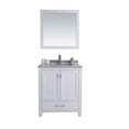 thumbnail image 3 of Laviva Wilson 30" Wood Cabinet with Stripes Marble Countertop in White, 3 of 10