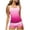 Hot Pink, variant on Beach Tankini Swimsuit for Teens Girls Kids Padding Bra Bathing Suits Tween 2 Piece Boyshorts Swimwear