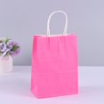 thumbnail image 3 of 10 bolsas de regalo de papel Kraft con asas para compras, manualidades, bolsas marrones y blancas, bolsas de bricolaje, suministros para fiestas y Navidad, 3 of 5