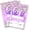 A28, variant on 13Th Birthday Invitation Cards, Holographic Balloons Double-Sided Fill In Style Birthday Invites With Envelopes, Glitter Purple 13 Years Old Invitations For Girls, Teen, Party Favor & Supplies - A23