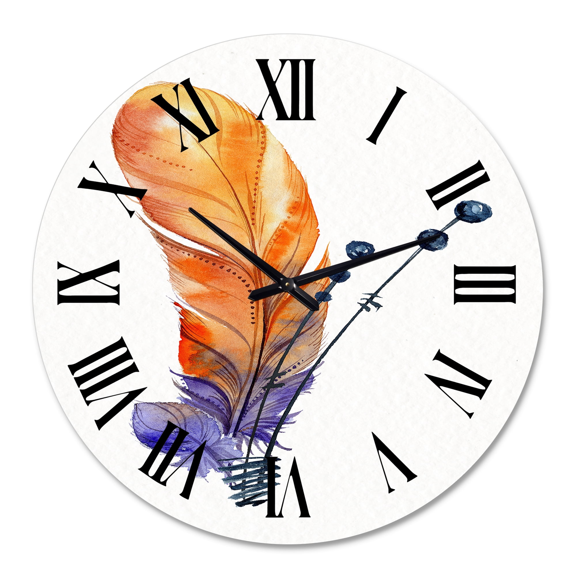 Designart 1 in Bohemian Wall Clock