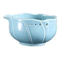 thumbnail image 2 of Rallador de de cerámica, cuenco para pasta de , utensilio de cocina decorativo y fácil de usar, herramienta de cocina para restaurantes de con Azul, 2 of 6