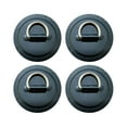 thumbnail image 4 of 4x Anillos en D shamjiam Hebillas de cable de conexión acero inoxidable Negro, 4 of 8