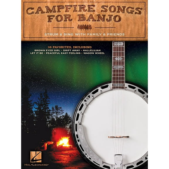 Campfire Songs for Banjo: Strum & Sing with Family & Friends (Paperback)