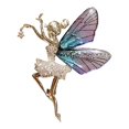thumbnail image 2 of Dancing Girl Brooch Pin Fairy Decoration Dress Accessories Corsage for Wedding Yinane Broche, 2 of 8