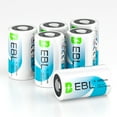thumbnail image 3 of EBL CR2 3V Lithium Battery, DL-CR2 Photo Batteries for Camera Golf Rangefinder, 6 Pack, 3 of 13