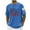 Blue, variant on Guluxicc Mens Independence Day Tops 4th of July Tee Shirts Regular Fit Summer Patriotic Graphic Shirts