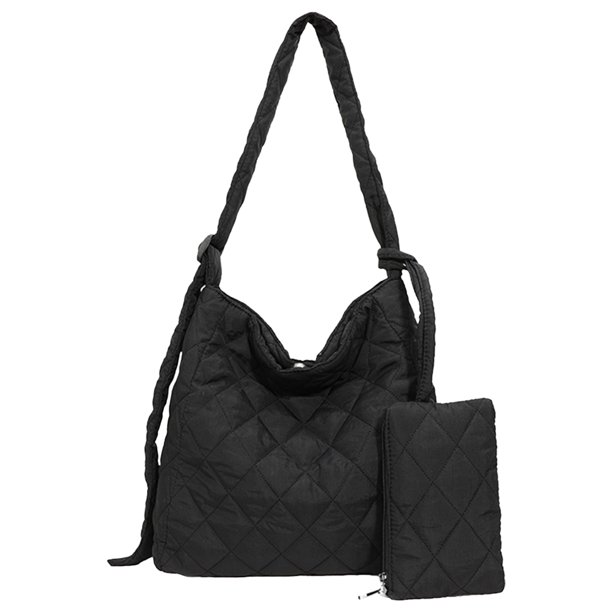 Transporte Elegante Mujer Bolso Casual para Mujeres Acolchadas Vagabundo Ligero Y