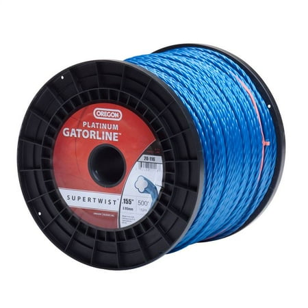 Oregon Gatorline Trimmer Line - Genuine Oregon 20-116 Platinum Gatorline 5 lb. Spool String Trimmer Line .155