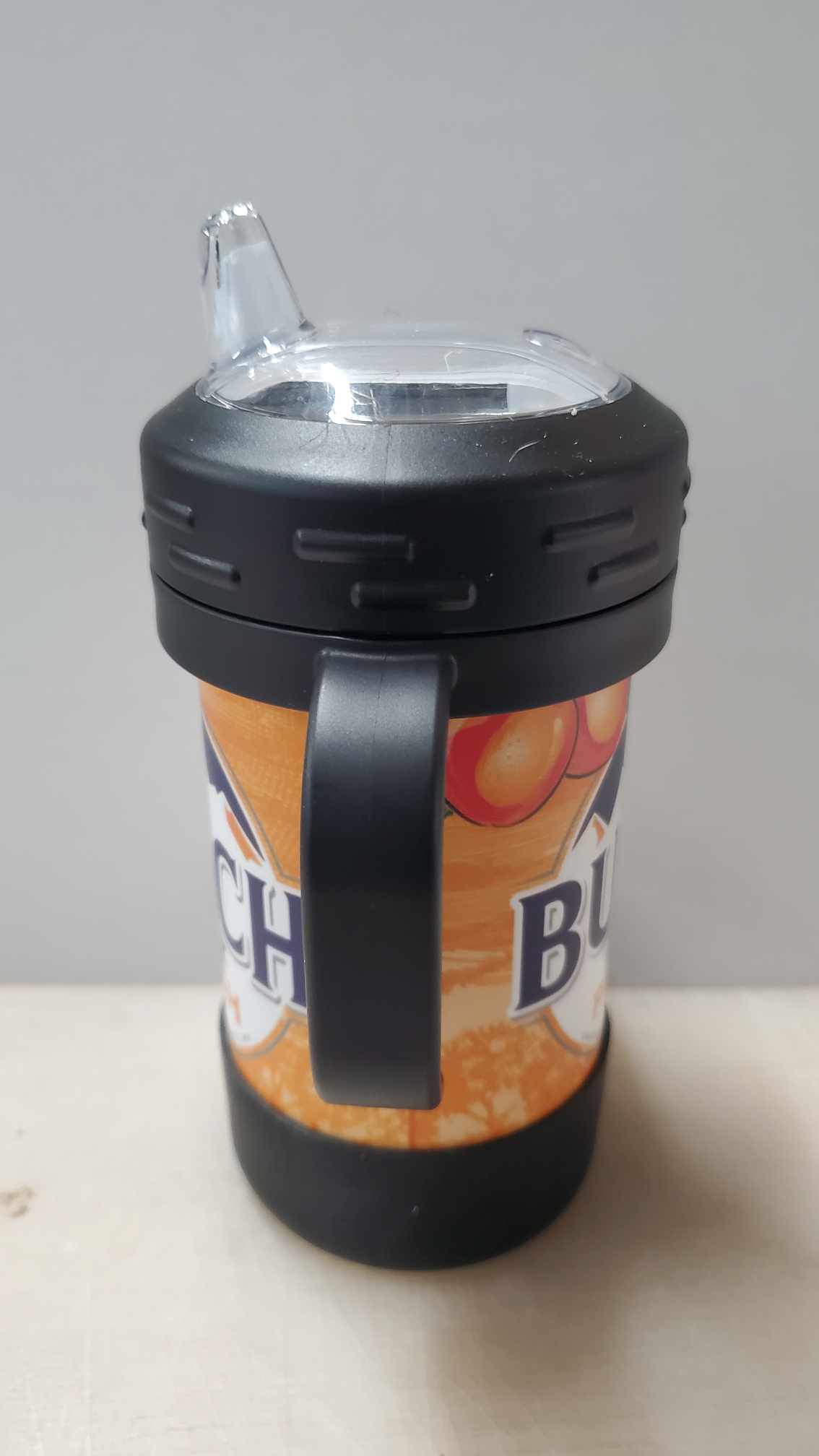 Beer Can Sippy Cup, Beer Inspired Sippy Cup with Handle BPA Free, Holds 10oz