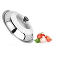 thumbnail image 4 of Pot Lid Cover Replacement Universal 28cm 30cm 32cm Kitchen Gadget 34cm Heat Resistant Kitchen Cookware Dia 32cm, 4 of 9