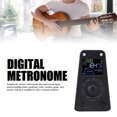 thumbnail image 3 of Sélection de Rythme Polyvalente pour Métronome Numérique avec Compatibilité Universelle d'Instrument Haut-Parleur Bt Métronome Électronique Accordeur 10 Tons Test de Vitesse Précis pour Piano Guitare, 3 of 7