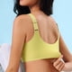 thumbnail image 4 of Sujetador deportivo sin aros ajustable color nude para mujer - Sin aros de acero, tallas grandes, 4 of 8