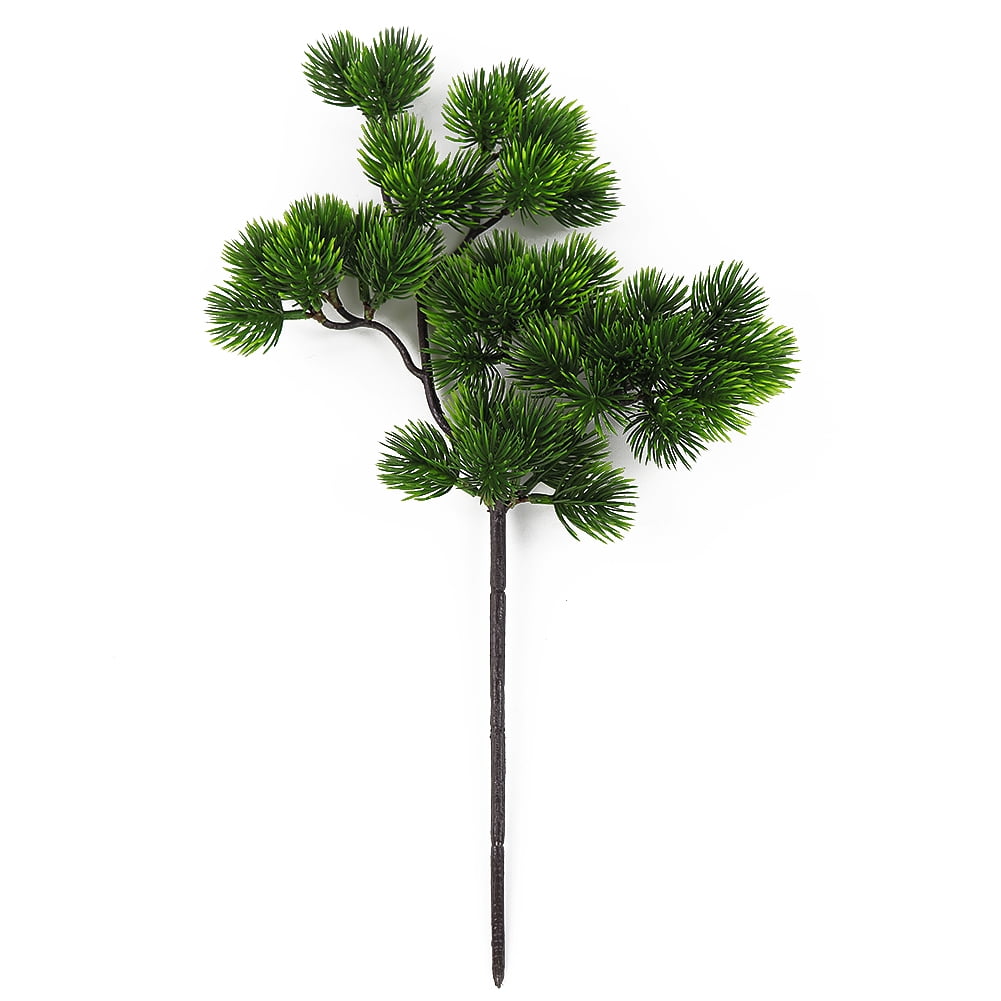 Artificial Pine Branch Simulation Green Plant Fake Pine Needle