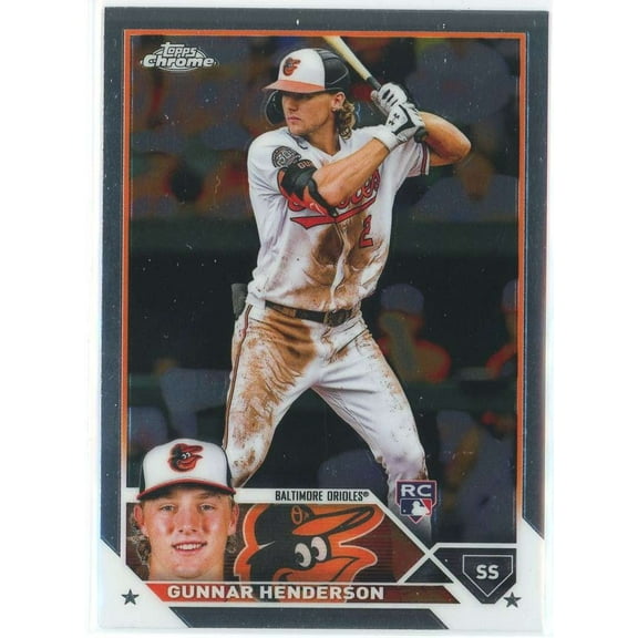 MLB 2023 Topps Chrome Gunnar Henderson #2 (Rookie)