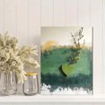 thumbnail image 2 of Qisvanset Framed Canvas Wall Art 12x16 Inch Lime Cream Love Like Jesus Trendy Bible Decor, 2 of 5