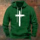 thumbnail image 1 of Sudadera con capucha para hombre, estilo casual, con estampado de la antigua Grecia, para deportes, blusa de poliéster., 1 of 3